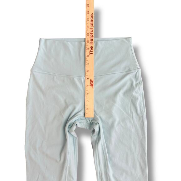 Lululemon Align High Rise Leggings 28” Size 8 Light Blue Buttery Soft Yoga Pants - Picture 5 of 9